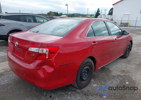 2012 Toyota Camry Le из США, поврежденный, VIN 4T4BF1FK7CR202922